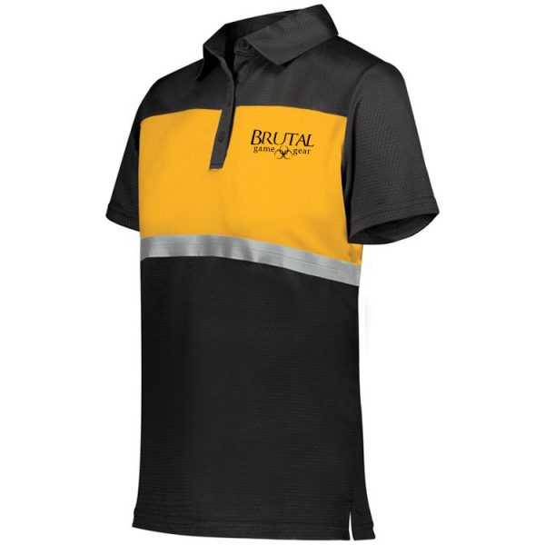 222776 Brutal Logo Ladies Prism Bold Polo