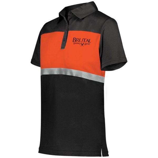 222776 Brutal Logo Ladies Prism Bold Polo