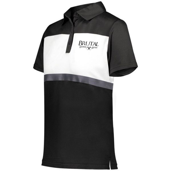 222776 Brutal Logo Ladies Prism Bold Polo