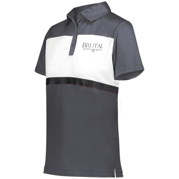 222776 Brutal Logo Ladies Prism Bold Polo