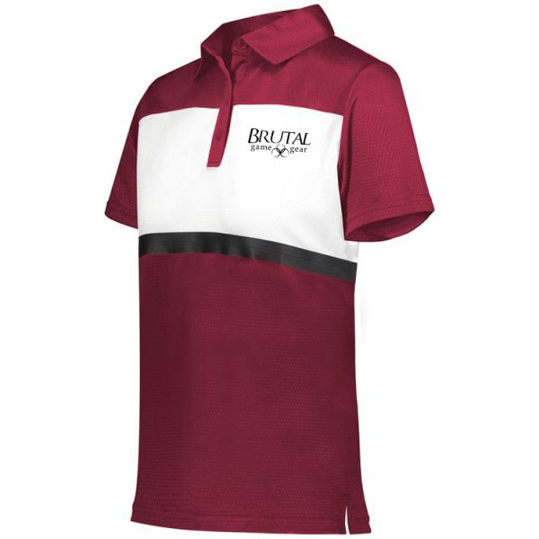 222776 Brutal Logo Ladies Prism Bold Polo