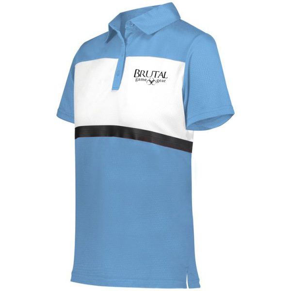 222776 Brutal Logo Ladies Prism Bold Polo