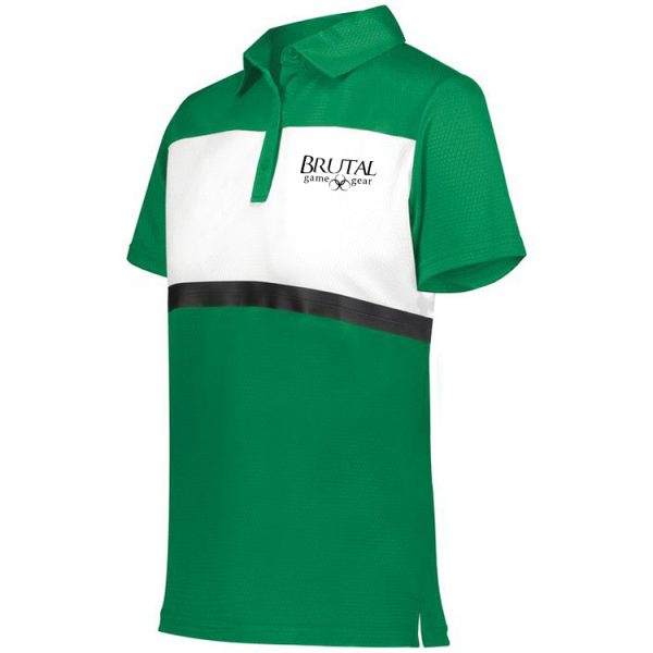 222776 Brutal Logo Ladies Prism Bold Polo