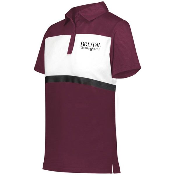 222776 Brutal Logo Ladies Prism Bold Polo