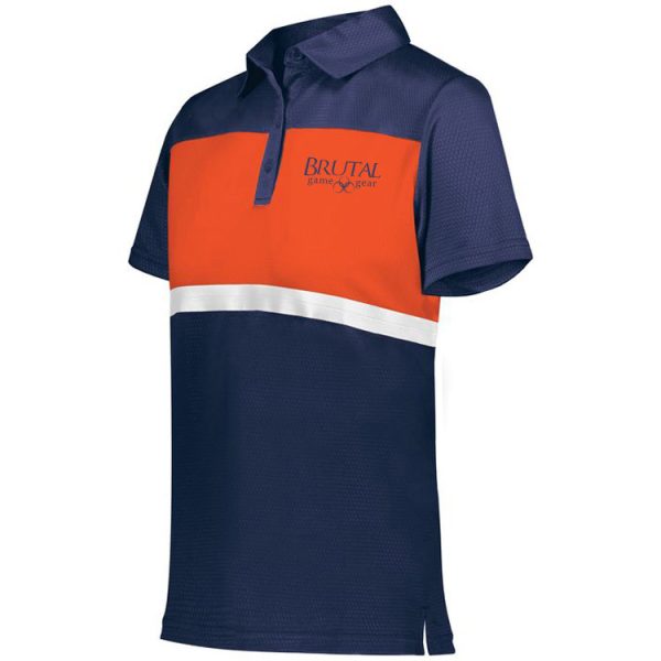 222776 Brutal Logo Ladies Prism Bold Polo