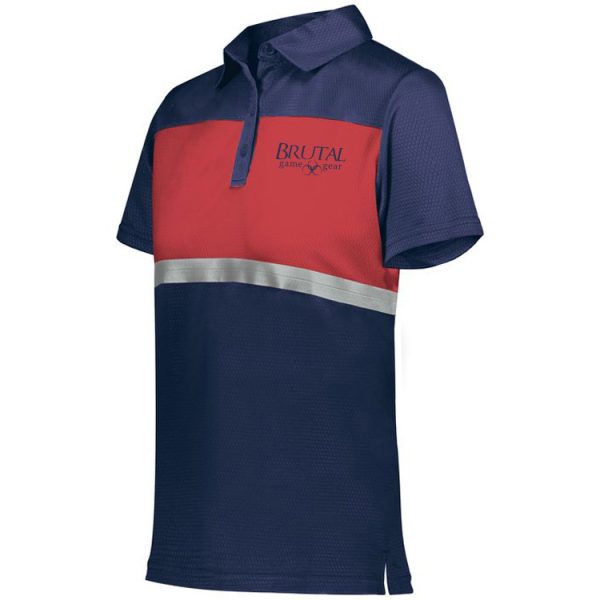 222776 Brutal Logo Ladies Prism Bold Polo