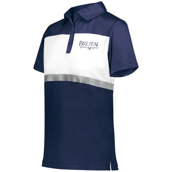 222776 Brutal Logo Ladies Prism Bold Polo