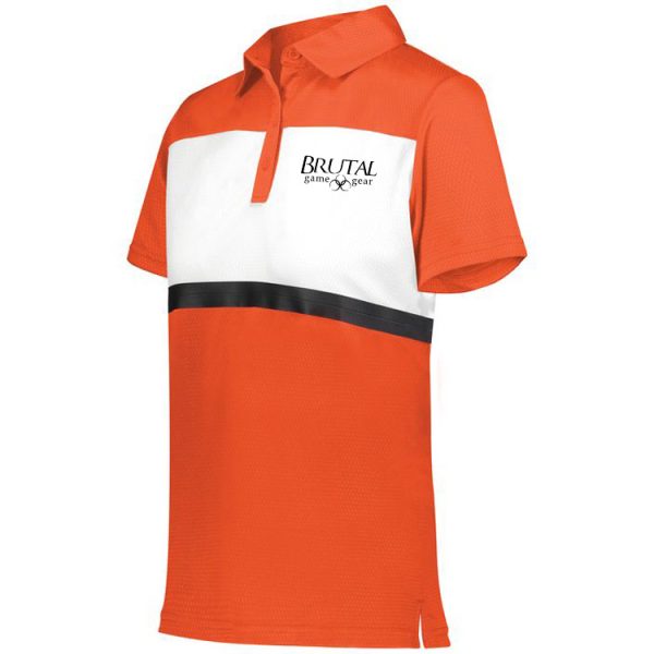 222776 Brutal Logo Ladies Prism Bold Polo