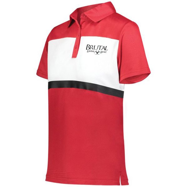 222776 Brutal Logo Ladies Prism Bold Polo