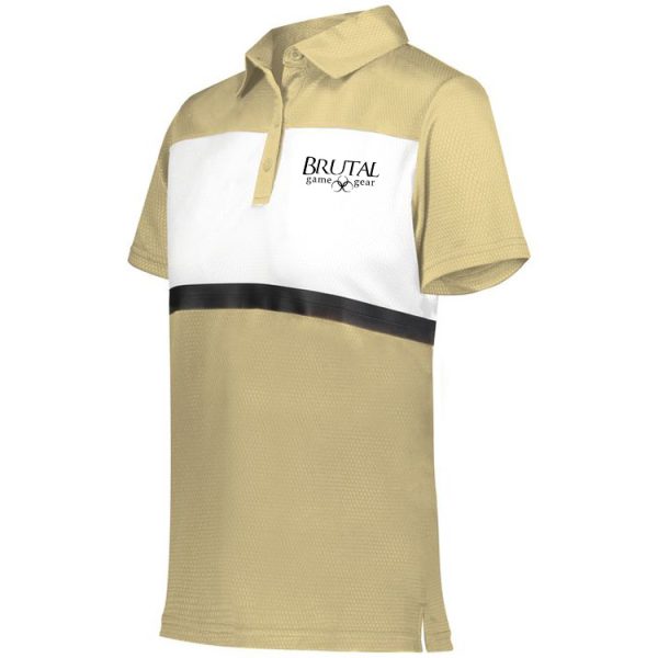 222776 Brutal Logo Ladies Prism Bold Polo