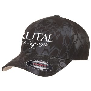 6277K Brutal Logo FlexFit Kryptek Ball Caps