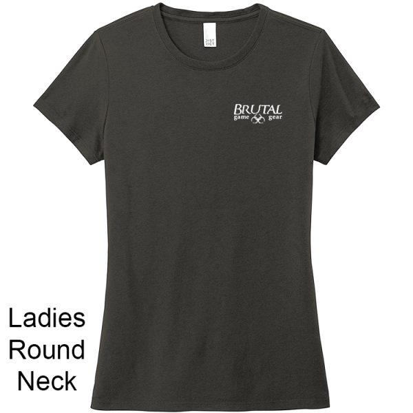 USFLT1 US Flag Brutal Logo Ultrasoft Tee