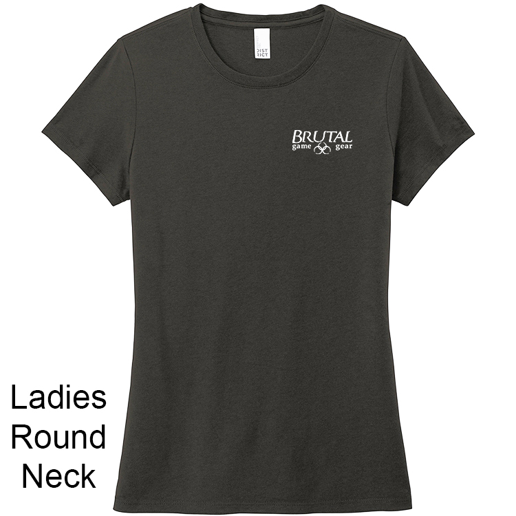 USFLT1 US Flag Brutal Logo Ultrasoft Tee