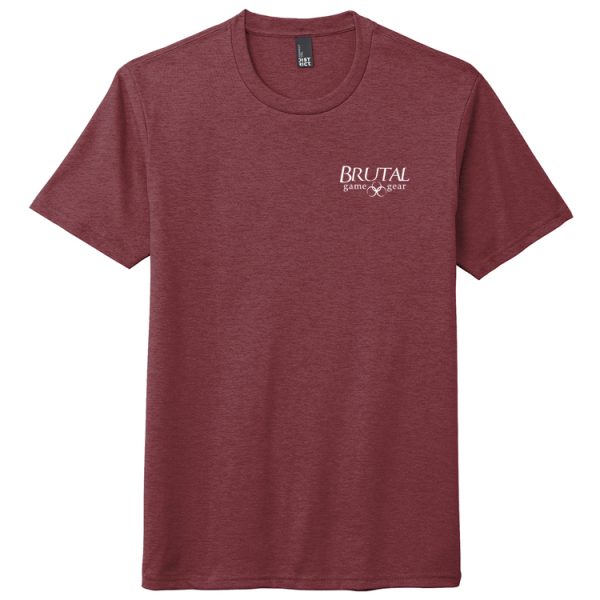BACKWB1 Brutal Logo Backwards Billiards Ultrasoft Tee