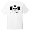 BACKWB1 Brutal Logo Backwards Billiards Ultrasoft Tee