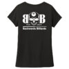 BACKW2 Brutal Logo Backwards Billiards Ultrasoft Ladies VNeck