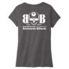 BACKW2 Brutal Logo Backwards Billiards Ultrasoft Ladies VNeck