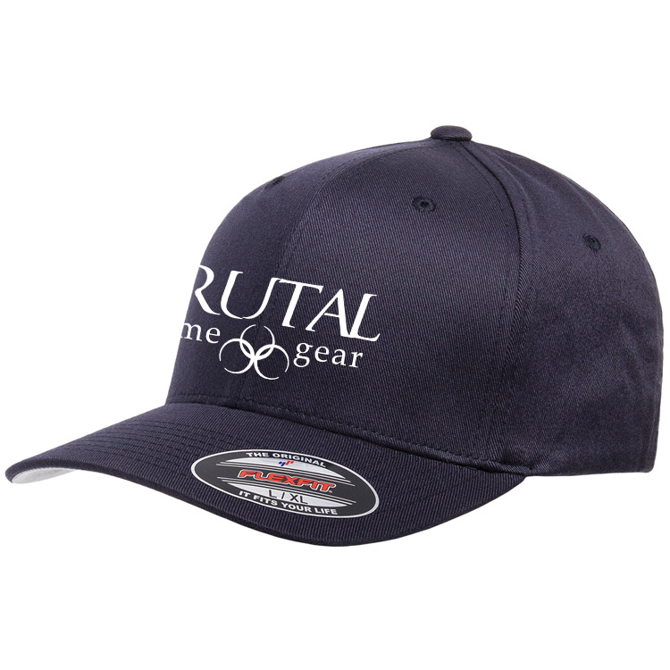 6277 Brutal Logo FlexFit Mid Profile Ball Cap