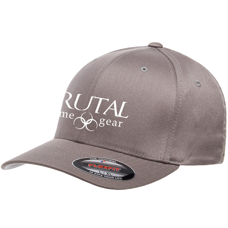 6277 Brutal Logo FlexFit Mid Profile Ball Cap