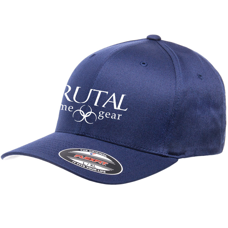 6277 Brutal Logo FlexFit Mid Profile Ball Cap