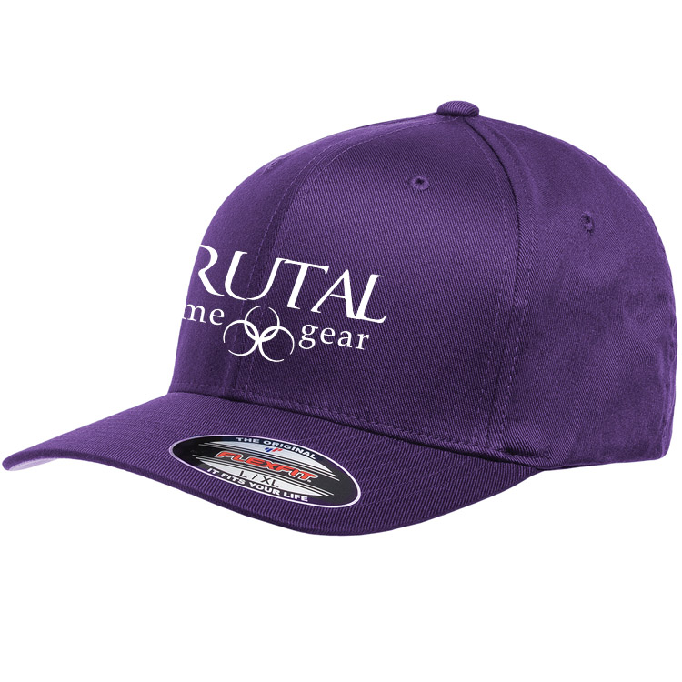 6277 Brutal Logo FlexFit Mid Profile Ball Cap