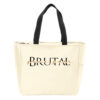 BG410 Brutal Logo Essential Zipper Tote