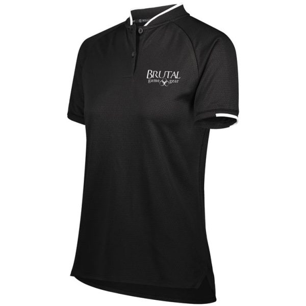 222769 Brutal Logo Recruiter Ladies Polo