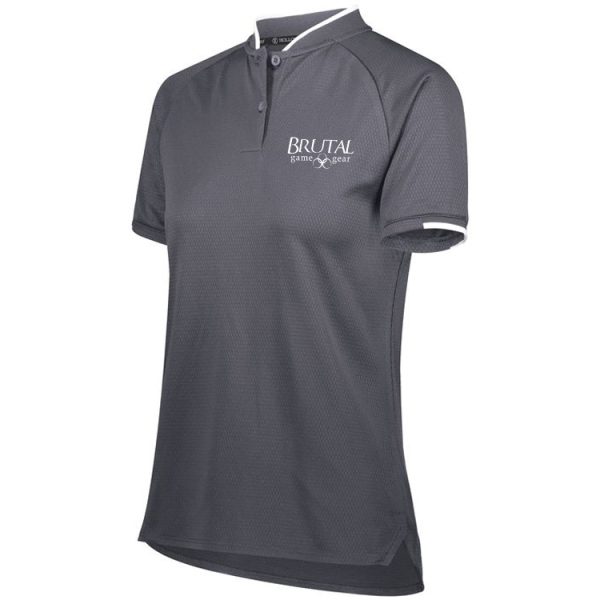 222769 Brutal Logo Recruiter Ladies Polo