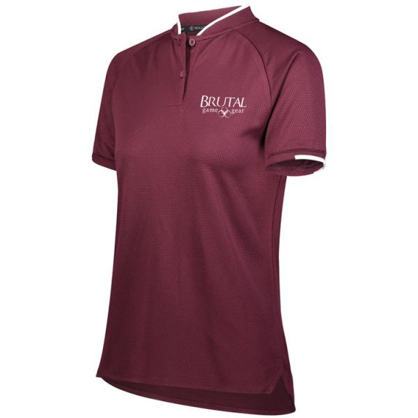 222769 Brutal Logo Recruiter Ladies Polo