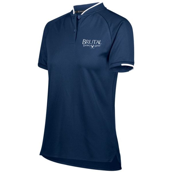 222769 Brutal Logo Recruiter Ladies Polo