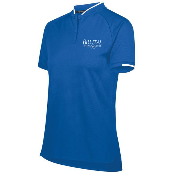222769 Brutal Logo Recruiter Ladies Polo