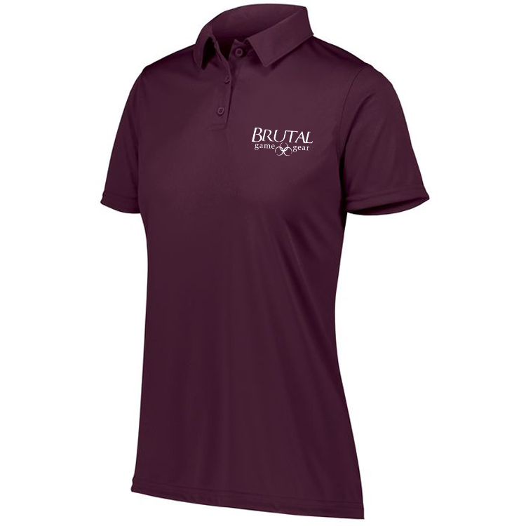 5019 Brutal Logo Ladies Vital Stretch Polo