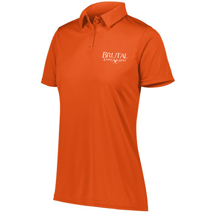 5019 Brutal Logo Ladies Vital Stretch Polo