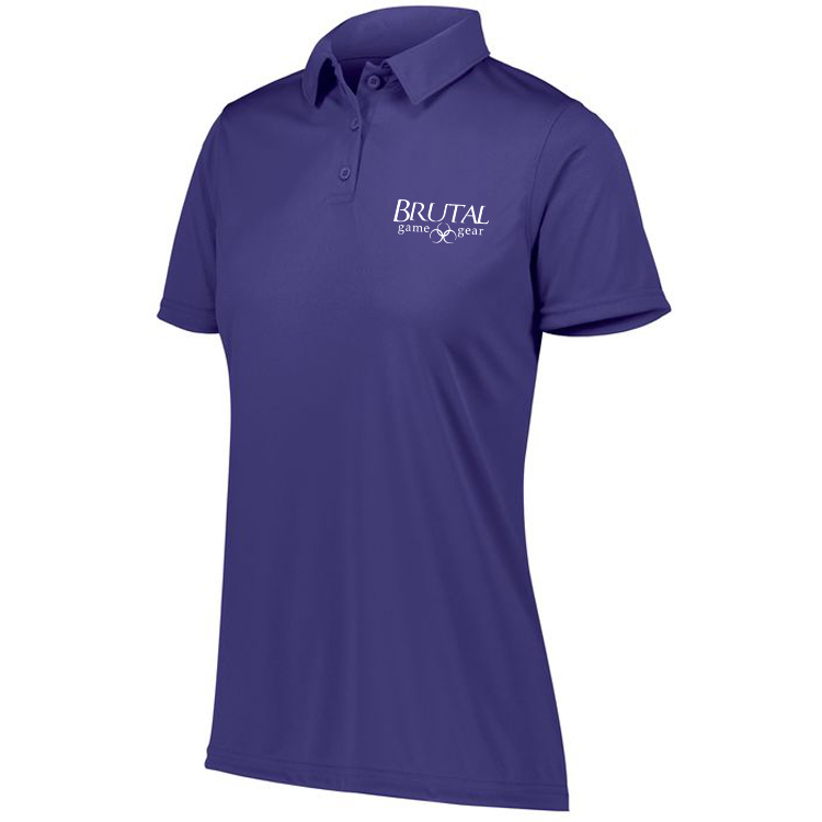 5019 Brutal Logo Ladies Vital Stretch Polo
