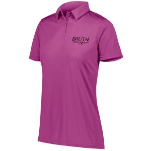 5019 Brutal Logo Ladies Vital Stretch Polo