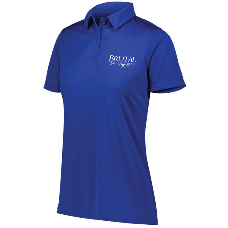 5019 Brutal Logo Ladies Vital Stretch Polo