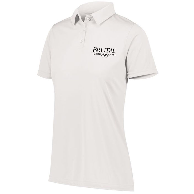 5019 Brutal Logo Ladies Vital Stretch Polo