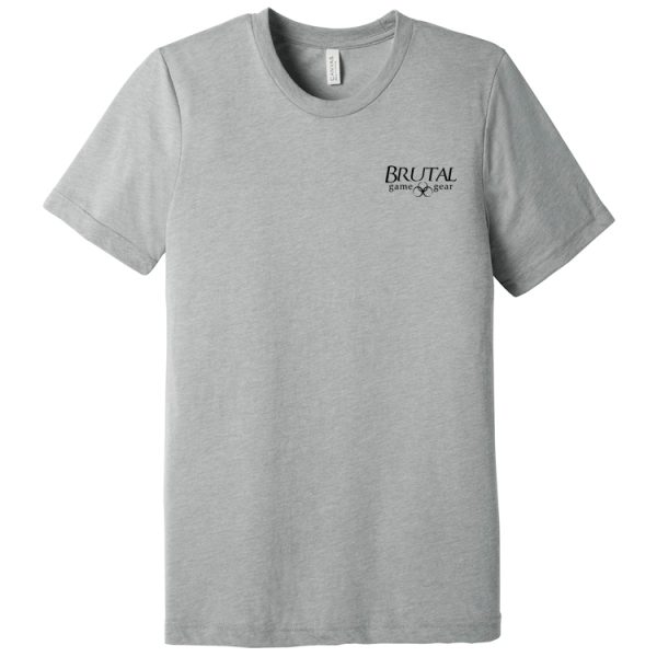 BC3413 Brutal Logo Triblend Tee
