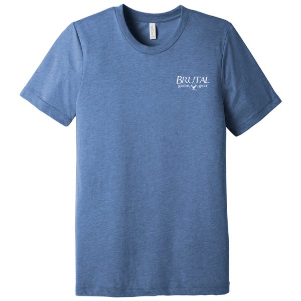 BC3413 Brutal Logo Triblend Tee
