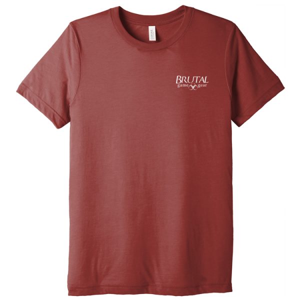 BC3413 Brutal Logo Triblend Tee