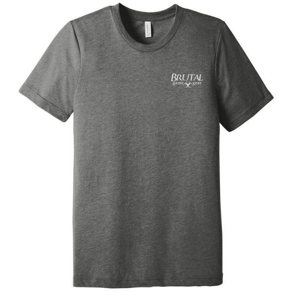 BC3413 Brutal Logo Triblend Tee