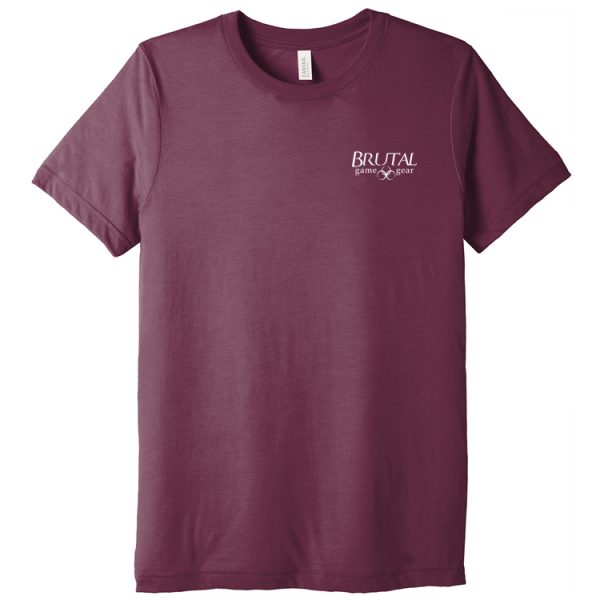 BC3413 Brutal Logo Triblend Tee