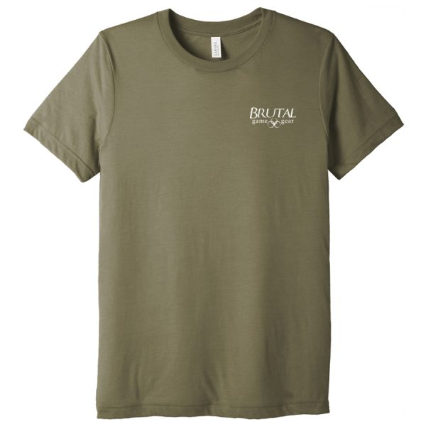 BC3413 Brutal Logo Triblend Tee