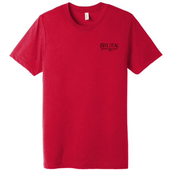 BC3413 Brutal Logo Triblend Tee