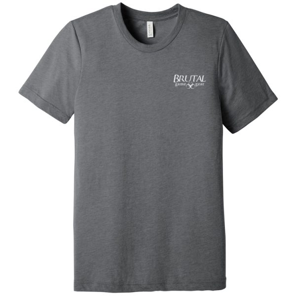 BC3413 Brutal Logo Triblend Tee