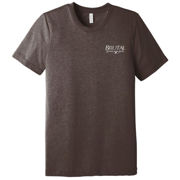 BC3413 Brutal Logo Triblend Tee