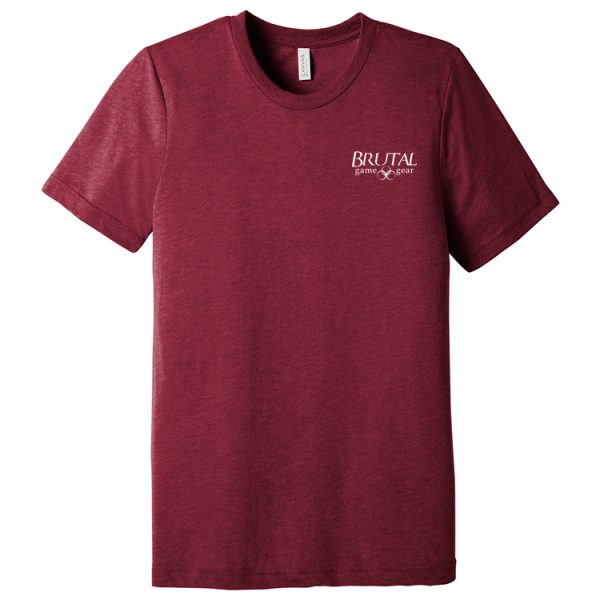 BC3413 Brutal Logo Triblend Tee