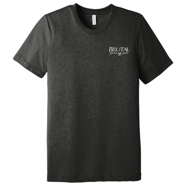 BC3413 Brutal Logo Triblend Tee