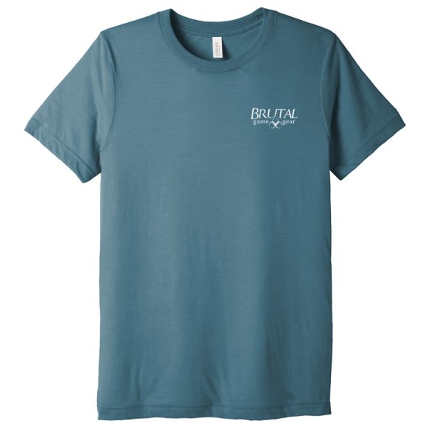 BC3413 Brutal Logo Triblend Tee