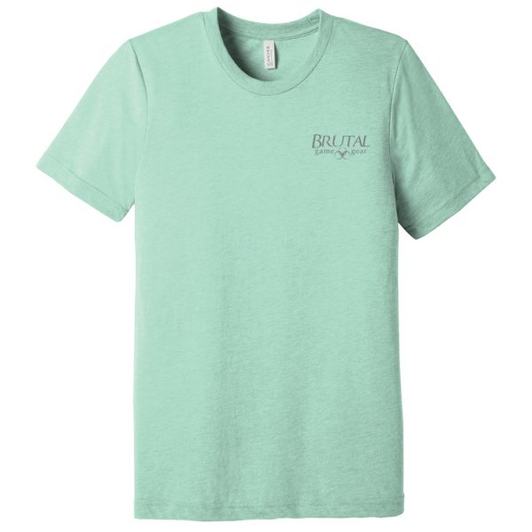 BC3413 Brutal Logo Triblend Tee